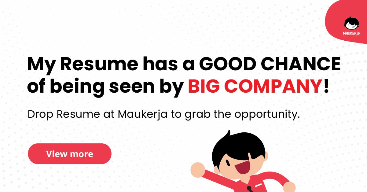 Upload Resume and Get Contacted by Employers Drop Resume Maukerja for Job Seekers