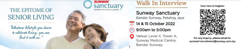 jobs in Sunway Medical Centre Sdn Bhd