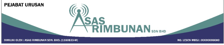 Asas Rimbunan Sdn Bhd banner company