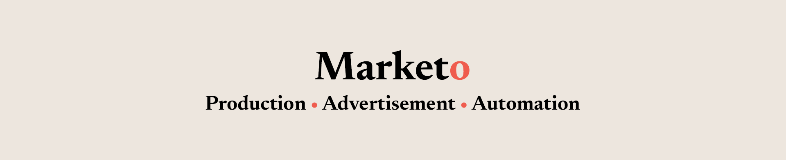 Marketo Marketing banner company