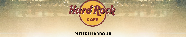 Hard Rock Cafe Puteri Harbour banner company