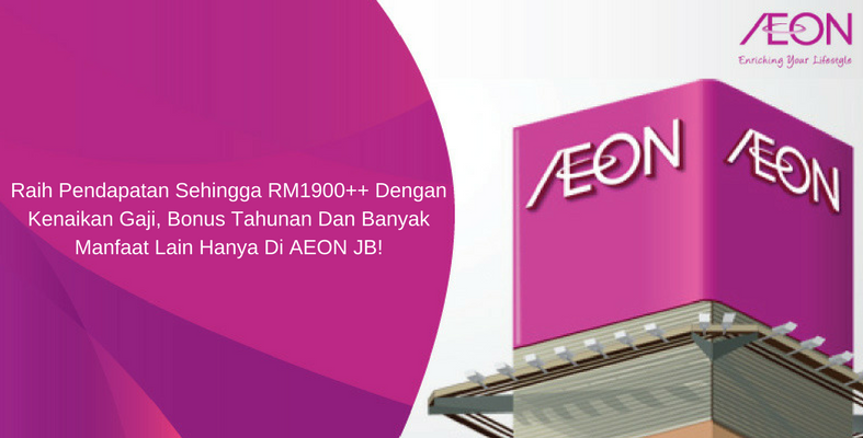 Warga Johor! Kerja Atau Belajar? Tak Perlu Pilih Sebab AEON Bagi Dua-Dua!