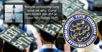 Jadikan PPTN Pilihan Terakhir Sebab Ini Ada 5 Biasiswa Yang Lebih Bagus!