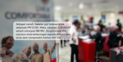 Sebelum Pilih Untuk Kurangkan Caruman KWSP Kepada 8%, Kena Ambil Kira 3 Faktor Ni Dulu