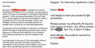 CEO Tayang Cover Letter 'The Best' Daripada Pelajar UTP Yang Boleh Dijadi Panduan