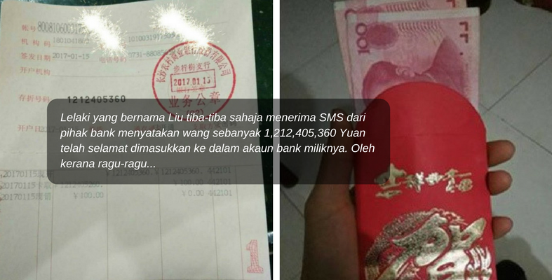 Akibat Kecuaian Tersilap 'Bank In' RM780 juta, Lelaki Ini Tak Semena-Mena Jadi Jutawan Segera!