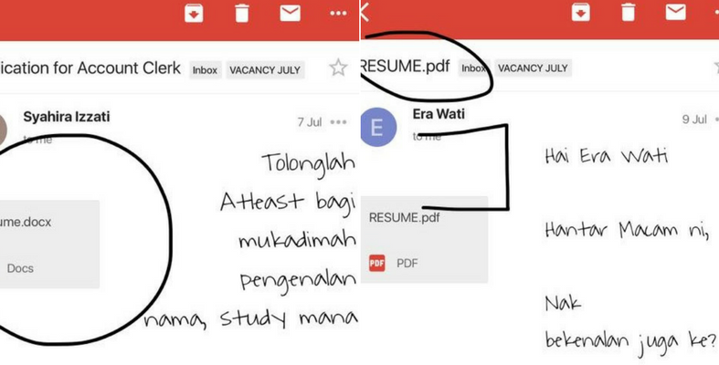 Memang Patut Pun Majikan Ini Reject 30 Permohonan Sekaligus Sebab Begini Gaya Minta Kerja