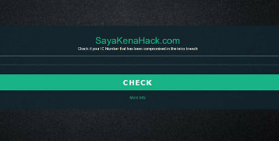 Ketahui Kalau Ada Pihak Gunakan Data Korang Disini