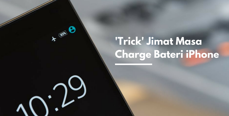 Tempoh 'Charging' Bateri Smartphone Korang Jadi Lebih Cepat Lepas 'On' Butang Ni, Cubalah!