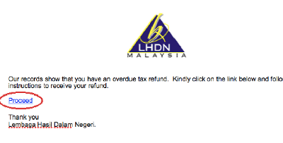 Scammer Makin Licik! Kali ini Berani Gunakan Nama LHDN Untuk Memperdaya Mangsa