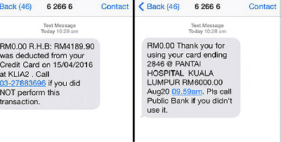 Walaupun Nombor Yang Sama,  Ini Cara Anda Boleh Kesan Jika SMS Itu Sahih Dari Bank Atau Scammer