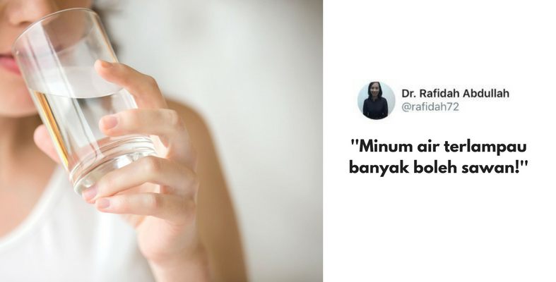 ''Minum Air Terlampau Banyak Boleh Jadi Sawan, Hati-Hati,'' Doktor Ini Jelaskan Kenapa