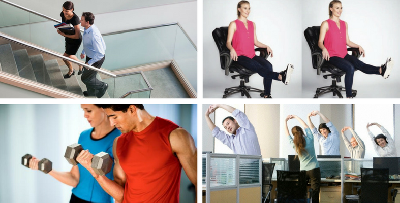 Penat Kerja ? Tak Sempat Ke Gym? Boleh Lakukan Workout Ini Di Office Je