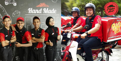 Gaji Lumayan RM 1,700++ Jom Serbu 'Temuduga Terbuka' Pizza Hut Johor, Perak & KL!