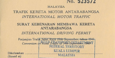 Ini Cara Memohon 'International License' Dengan 7 Langkah Mudah!