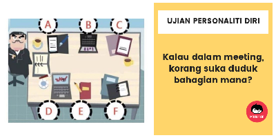 Kedudukan Mana Korang Akan Pilih Kalau Duduk Dalam 'Meeting Room?' Ini Jawapannya...