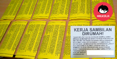 Kerja Part Time Sebagai 'Pelipat Risalah' Konon Bergaji Lumayan, Rupa-Rupanya...