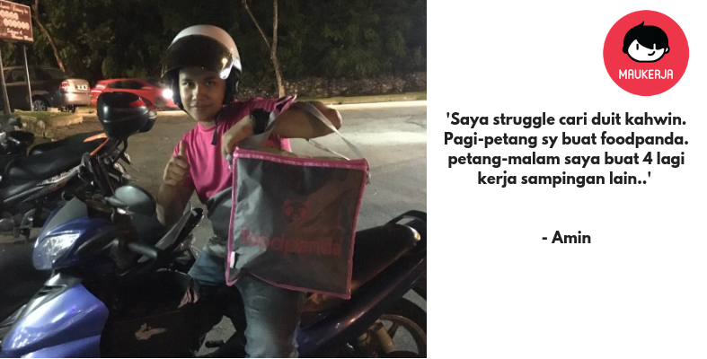 Struggle Cari Duit Kahwin, Lelaki Ni Gigih Buat 5 Kerja Dalam Satu Masa!