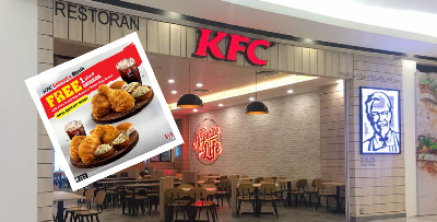 KFC Bagi Satu Ketul Ayam FREE Bila Beli Snack Plate & Dinner Plate Combo Sekarang!