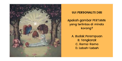 Apa Benda Pertama Korang Nampak Bila Tengok Gambar Ni? Semuanya Bongkar Personaliti Diri Korang!