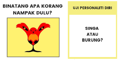 [PERSONALITI DIRI] - Singa Atau Burung? Binatang Pertama Yang Korang Nampak Tu Sebenarnya...