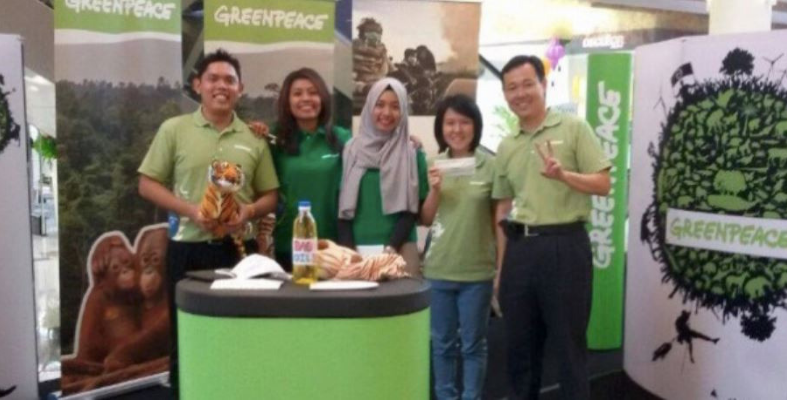 Jom Mohon Sebagai 'Greenpeace Fundraiser!' Basic RM2,000, Elaun 'Masyuk & Dekat MRT Tun Sambanthan!