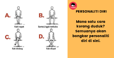 Posisi Korang Duduk Sebenarnya Bongkar Personaliti Dalam Diri, Ketahuinya Di Sini