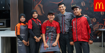 Peluang Pekerjaan Makan Ditanggung 100% di McDonalds JB, GAJI RM1,800 & BONUS 4x Setahun [URGENT]