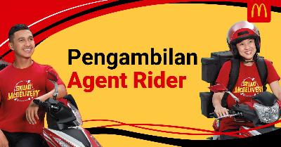 Mohon Jadi Agent Rider McDonald's - RM10/Pesanan & Insentif Mingguan di Sekitar Ampang & Cheras!