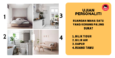 4 Ruang 'Favourite' Ini Pasti Akan Bongkar Personaliti Diri Yang Ada Dalam Diri Korang! Ini Maksudnya...