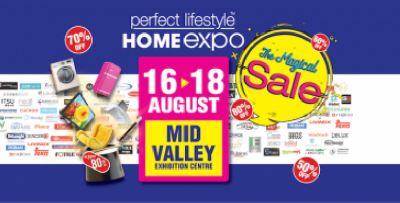 Excitednya! Jom Jimat Sekarang Hingga 80% di Perfect Lifestyle Home Expo, Mid Valley!