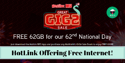 HotLink Free Internet Merdeka Day Promo!