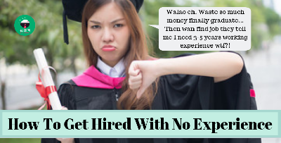 How To Get A Job With ZERO Experience!