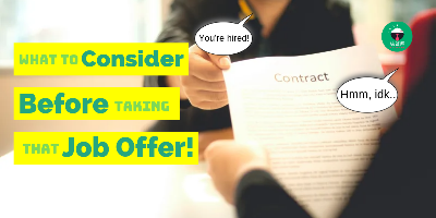 6 Things To Consider (Other Than Money) When Accepting A Job Offer