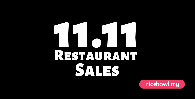 All Restaurants On Sale For 11.11