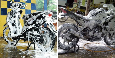 Basuh Motosikal Bila Enjin Masih Panas, Ini Akibat Korang Kena Tanggung!