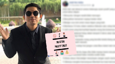 Nak Bina ''Azam'' Tahun Baru Itu Senang, Nak Buat Itu Susah, Tengok Cara Lelaki Ini Buat Dengan Azamnya