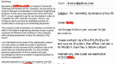 Ini Dia Sample Terbaik Cover Letter Daripada Graduan Malaysia - Nice