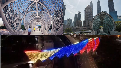 [VIDEO] Jambatan Saloma Dengan Berkonsepkan Sireh Junjung, Kini Menjadi Tarikan Baru 2020 Di Kuala Lumpur!