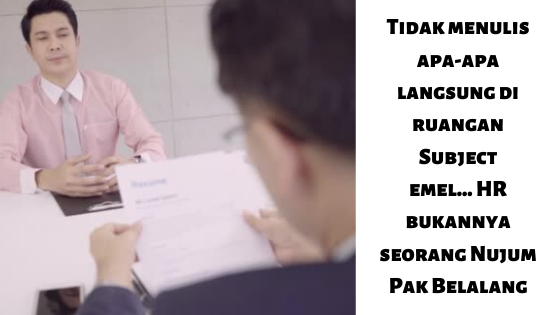 HR Ini Akan Reject Permohonan Kerja Korang Mentah-Mentah Sebab 10 Kesalahan Ini!
