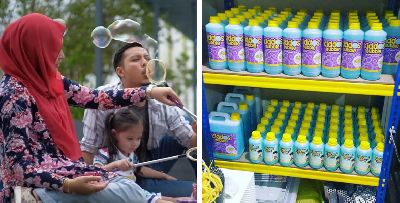 Terpaksa 'Lupakan' Hasrat Jadi Engineer, Pasangan Ini Cari Rezeki Jual Sabun, Untung Cecah RM1000 Sehari!