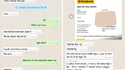 Lelaki Ini Kena 'Scam' Menyamar Menjadi Rakannya Yang Berada Di Luar Negara, Ini Taktiknya!