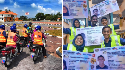 Lagi 2 Hari Akan Tarikh Tutup Permohonan Lesen Motorsikal P/L 'PERCUMA' Daftar & Semak Kelayakan Sekarang!