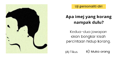Korang Nampak Tikus Atau Muka Orang? Dua-Dua Jawapan Akan Dedah Kisah Percintaan Korang!