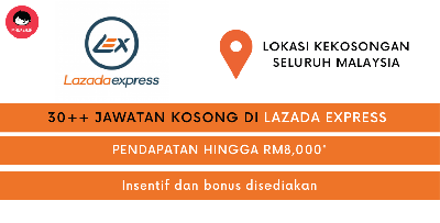 30++ Jawatan Kosong Kini Dibuka Untuk Permohonan, 'Income' Hingga RM8,000*, Waktu Kerja Fleksibel!