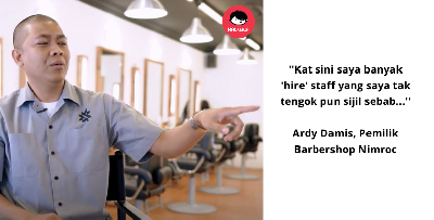 ''Bila 'Hire' Pekerja Saya Tak Tengok Pun Sijil Diorang...'' - 'Salute' Majikan Seperti Ardy Damis!
