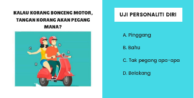 [UJI DIRI] - Nak Tanya Ni Bahagian Mana Korang Suka Pegang Kalau Naik Motor? Ini Sebab Setiap Tempat