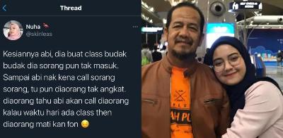 Walaupun Tiada Murid Hadir Kelas 'Online' , Cikgu Ni Tetap Berdoa Kepada Pelajarnya Yang Bakal Mengambil SPM
