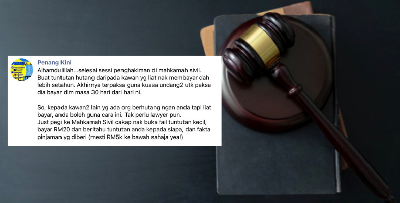 Kawan Liat Bayar Hutang? Peguam Ini Kongsi Cara Buat Tuntutan Di Mahkamah