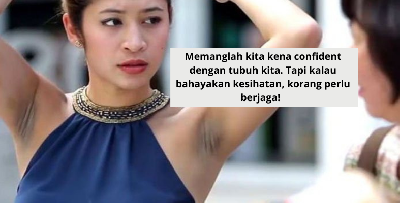 Ketiak Hitam Punca Penyakit Kronik? Ikuti Penjelasan Doktor Ini